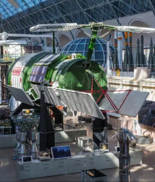 Автоматическая орбитальная станция «Алмаз» (натурный образец)