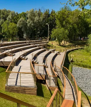 Смотровая площадка в Ландшафтном парке