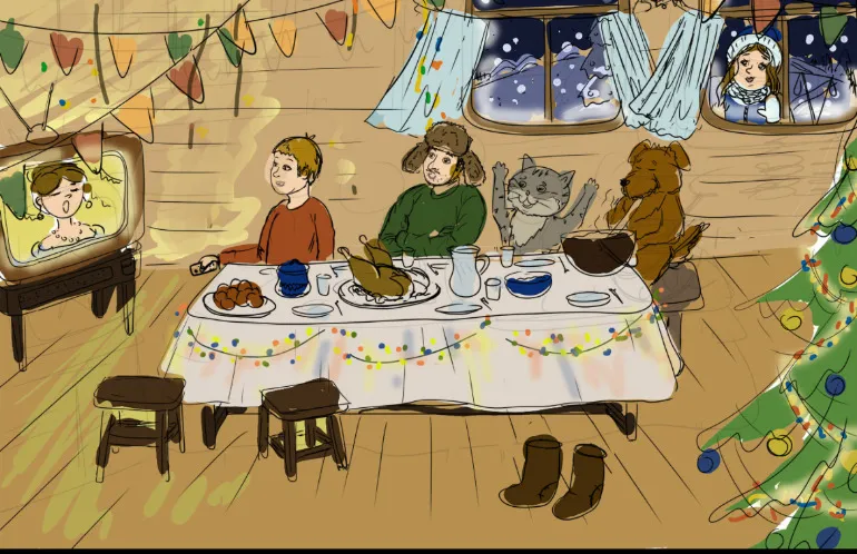 Музыкальный концерт-спектакль «Зима в Простоквашино»