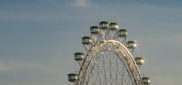 Комбо-билет. Каток + Колесо обозрения «Солнце Москвы»