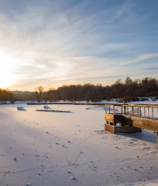 Каскад Каменских прудов (2-й пруд)