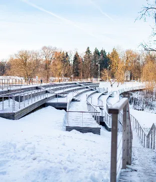 Смотровая площадка в Ландшафтном парке